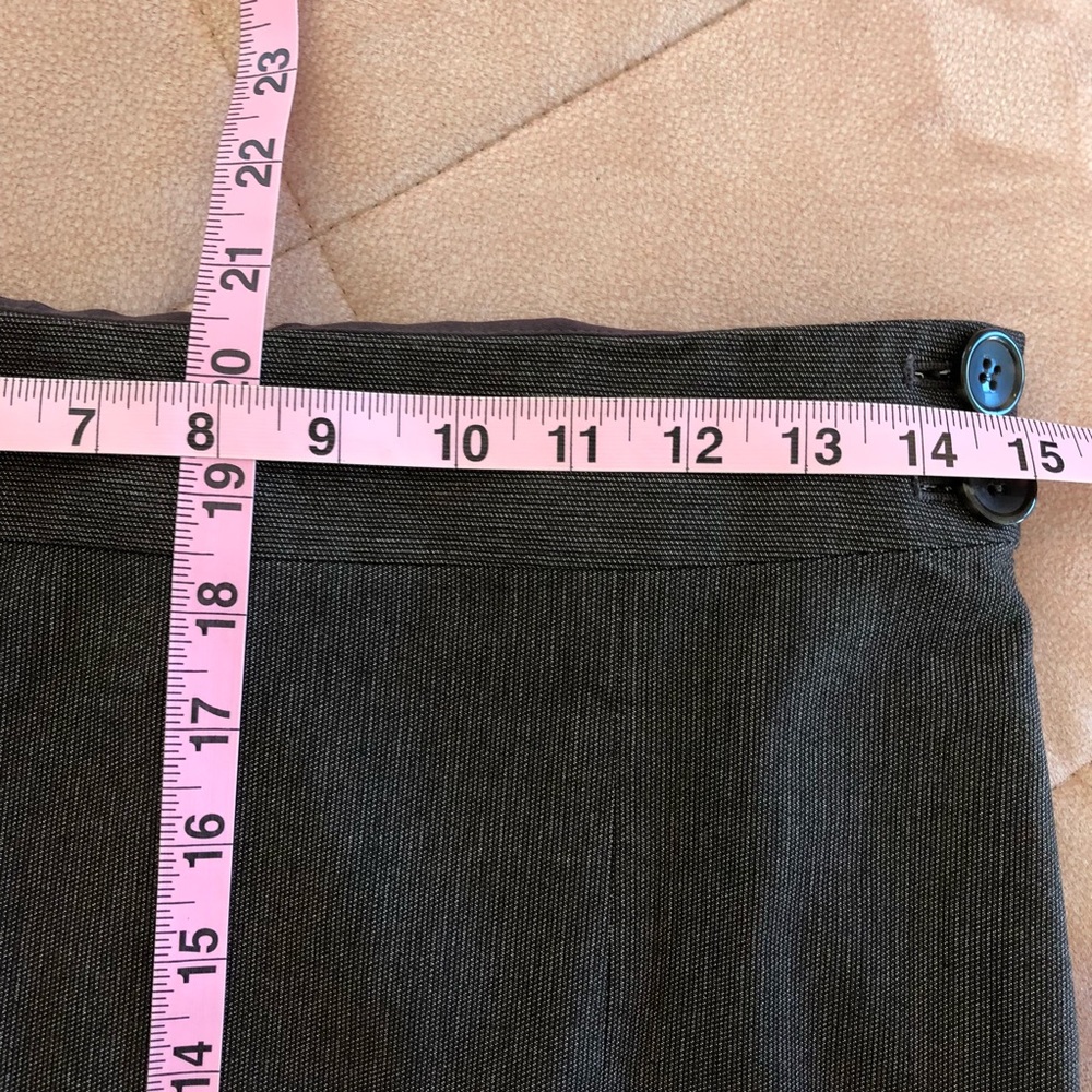 CLASSIC THE LIMITED GRAY PENCIL SKIRT - Picture 3 of 9